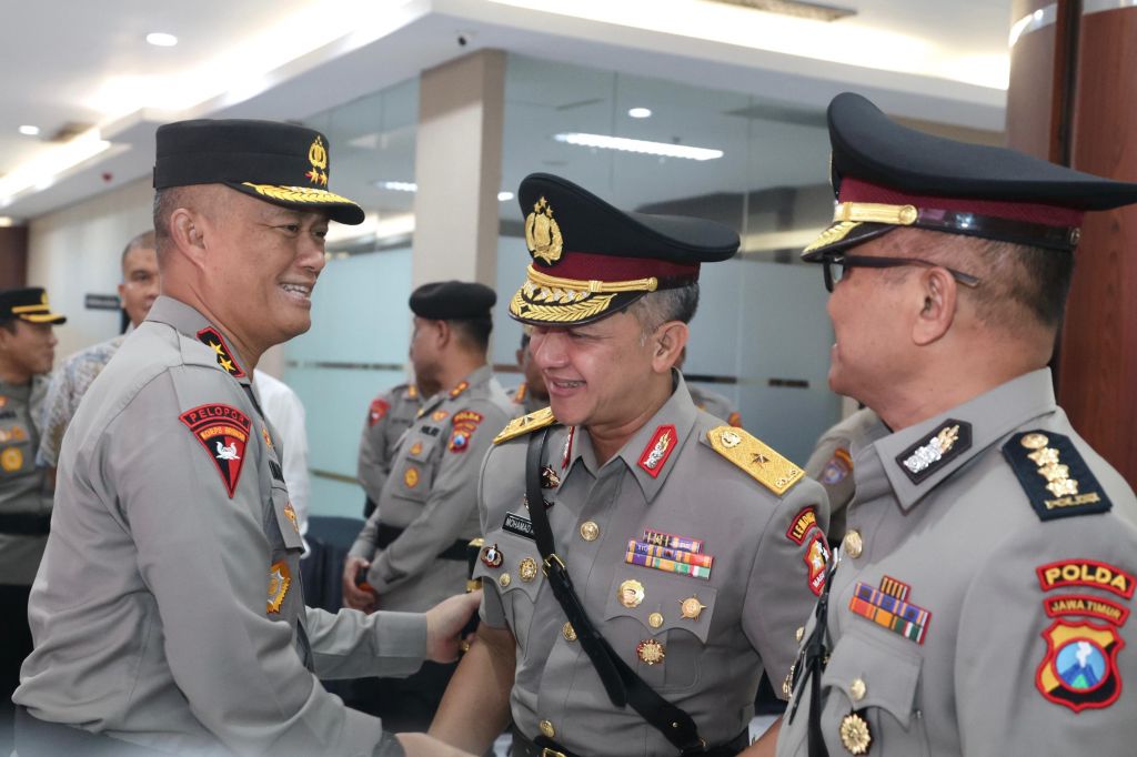 Pelantikan pejabat utama Polda Jatim