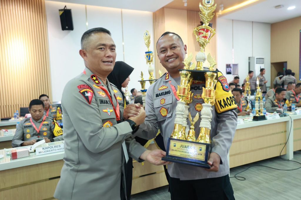 Polres Pasuruan Kota meraih ranking 1 dalam Penilaian Kinerja Satuan Wilayah