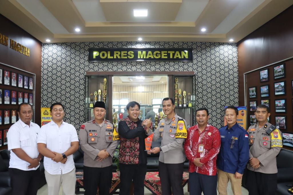 Pejabat Komisioner Bawaslu kunjungi Polres Magetan