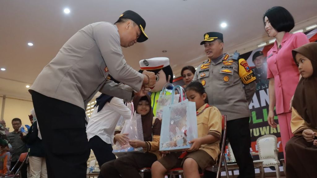 Kegiatan Sub PIN Polio putaran pertama yang digelar di Aula Klenteng Hoo Tong Bio