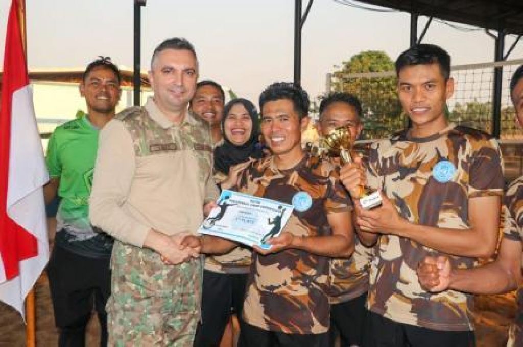 EUTM Kontingen Garuda Indonesia keluar sebagai jawara.