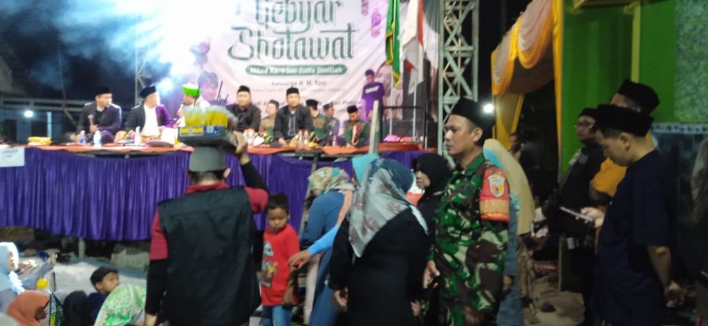 Gebyar Sholawat Nabi besar Muhammad SAW dalam rangka Milad 1 Siti Zulfa Aini