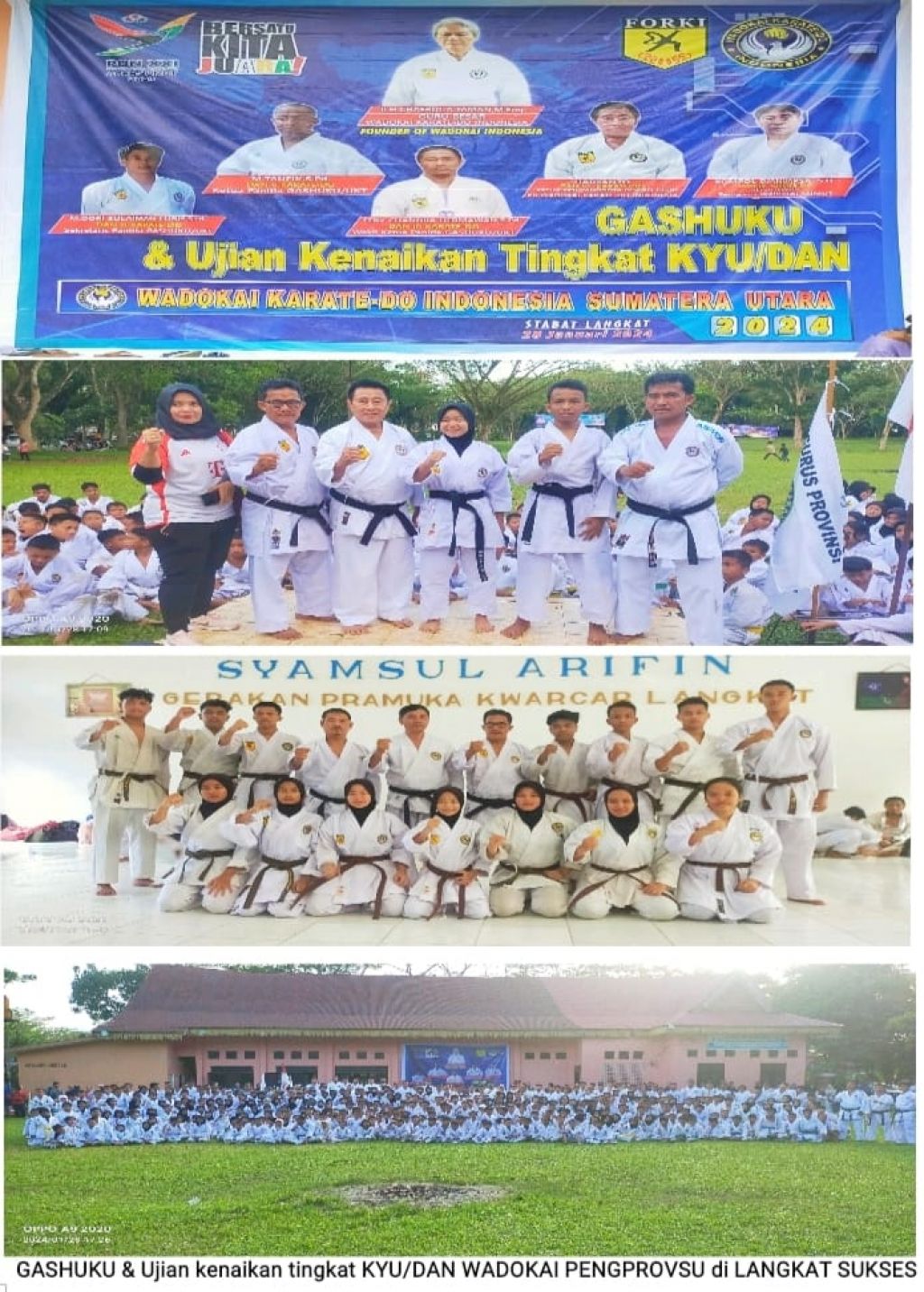 Ujian Kenaikan Tingkat (UKT) KYU/DAN Wadokai