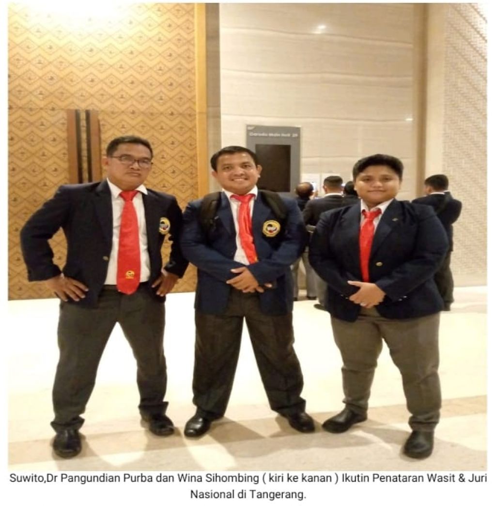 Peserta Penataran dan ujian serta akreditasi pelatih