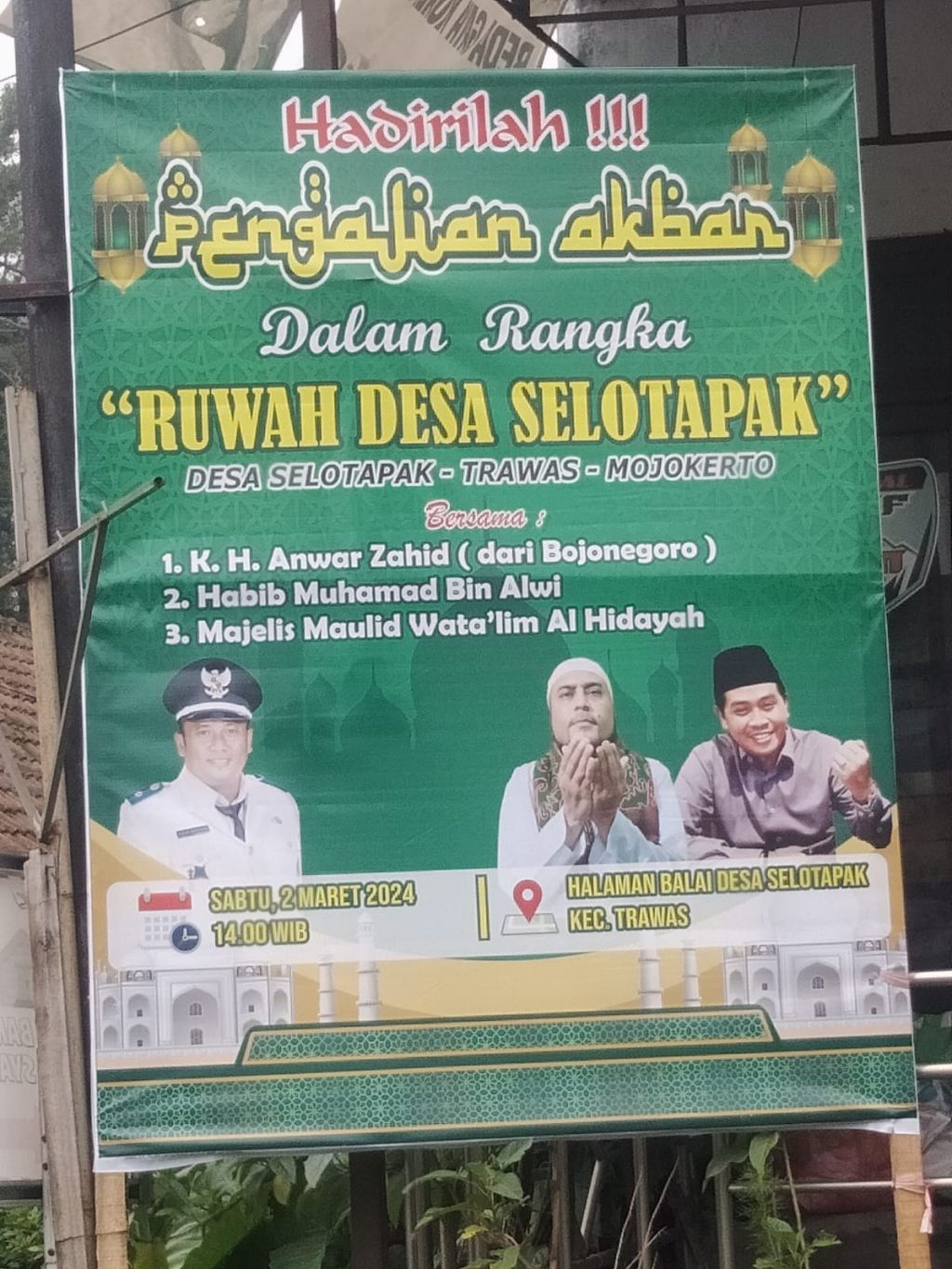 Pengajian Akbar dalam rangka Ruwah Desa Selotapak