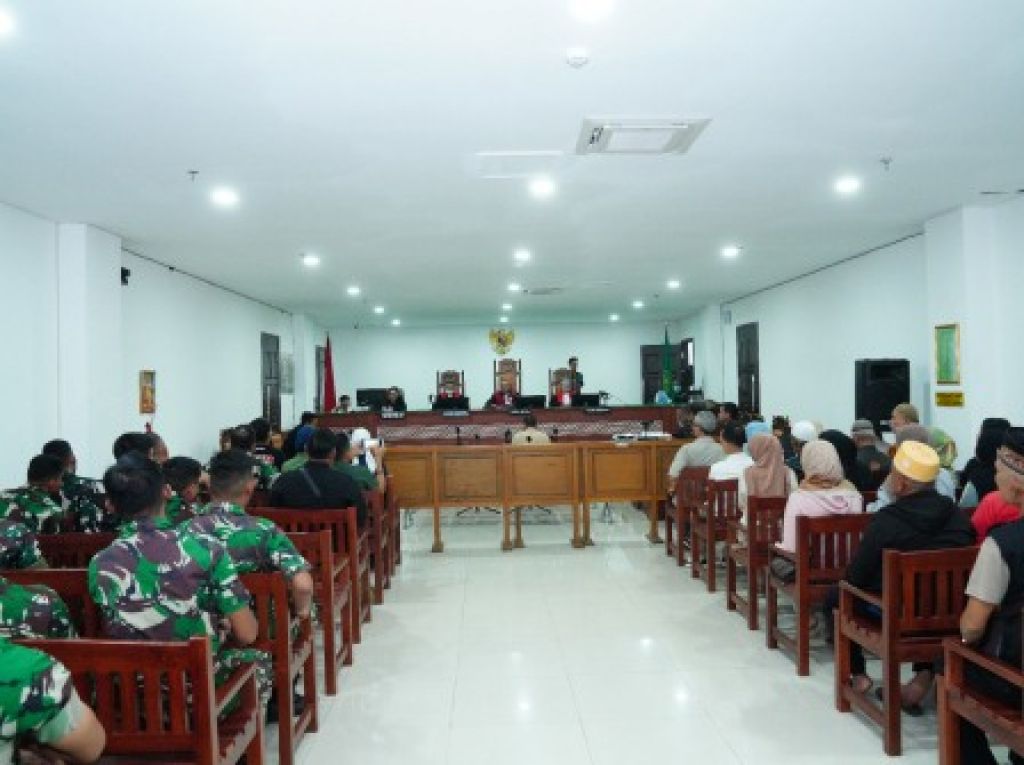 Sidang lanjutan Perkara sengketa tanah