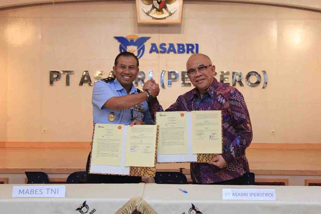 Mabes TNI lakukan penandatanganan perjanjian kerjasama dengan PT Asabri (Persero)