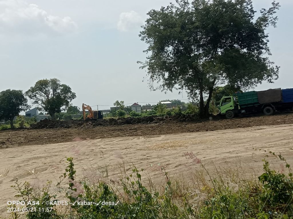 Galian c di Desa Kambingan, Kecamatan Cerme, Kab. Gresik