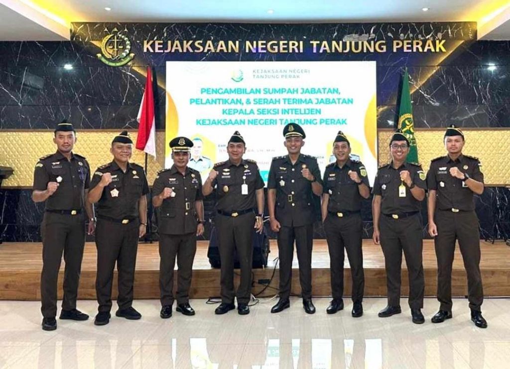 Sertijab Kasi Intel Kejari Tanjung Perak