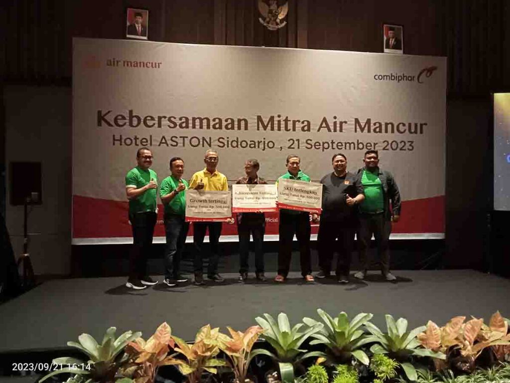 Apreasiasi Air Mancur terhadap Mitranya di Hotel Aston Sidoarjo
