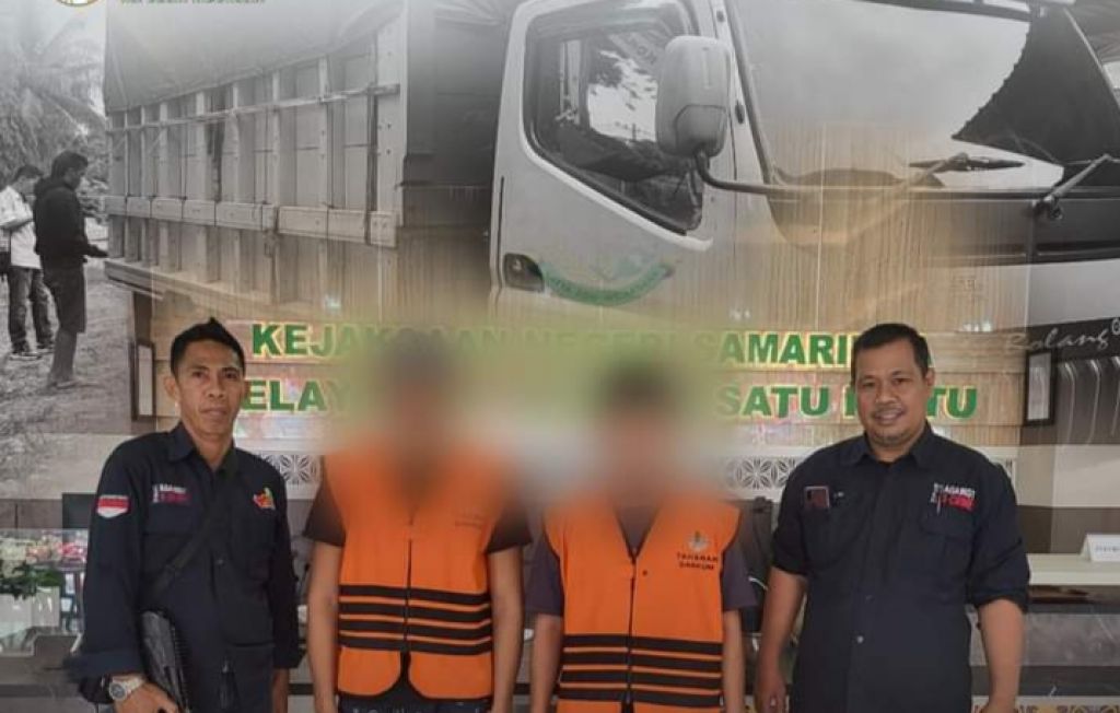 Kedua tersangka 