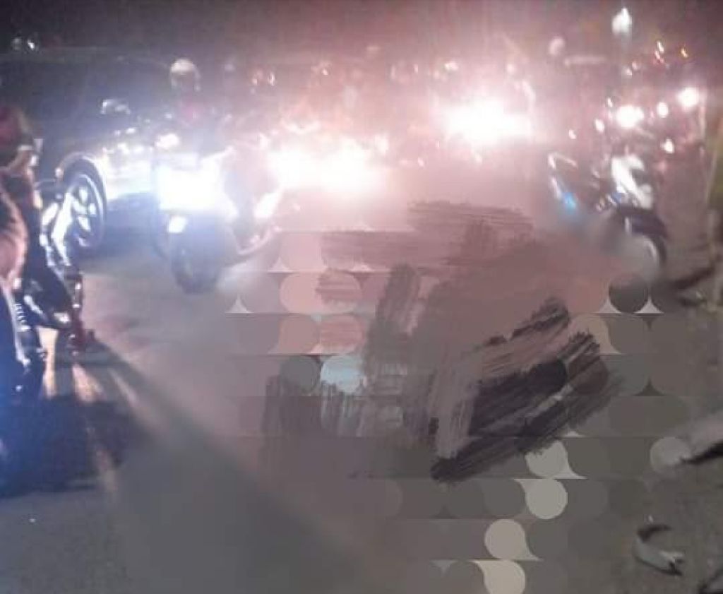 Kecelakaan di Jalan Achmad Yani Sidoarjo