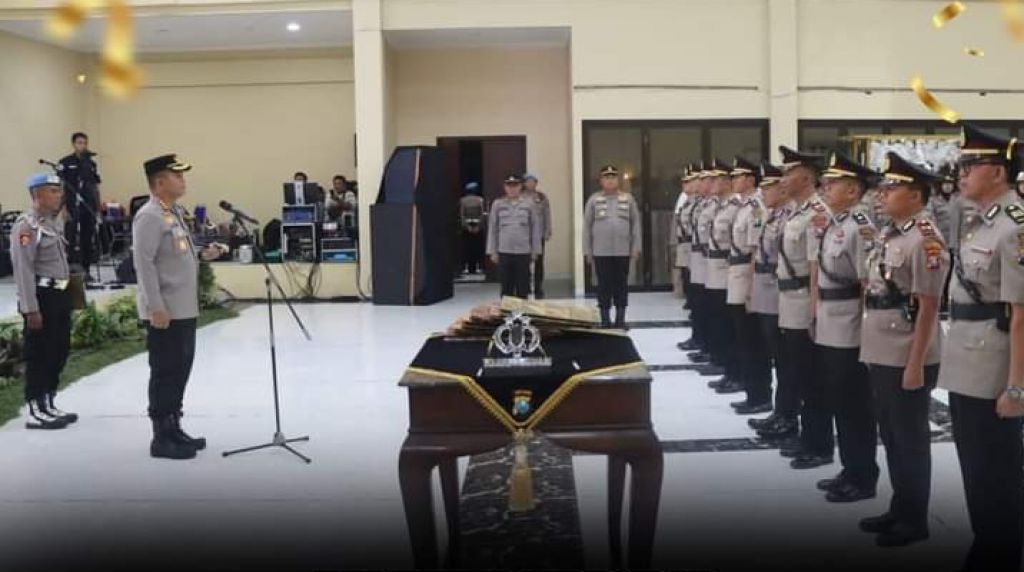 Sertijab pejabat di lingkungan Polresta Sidoarjo