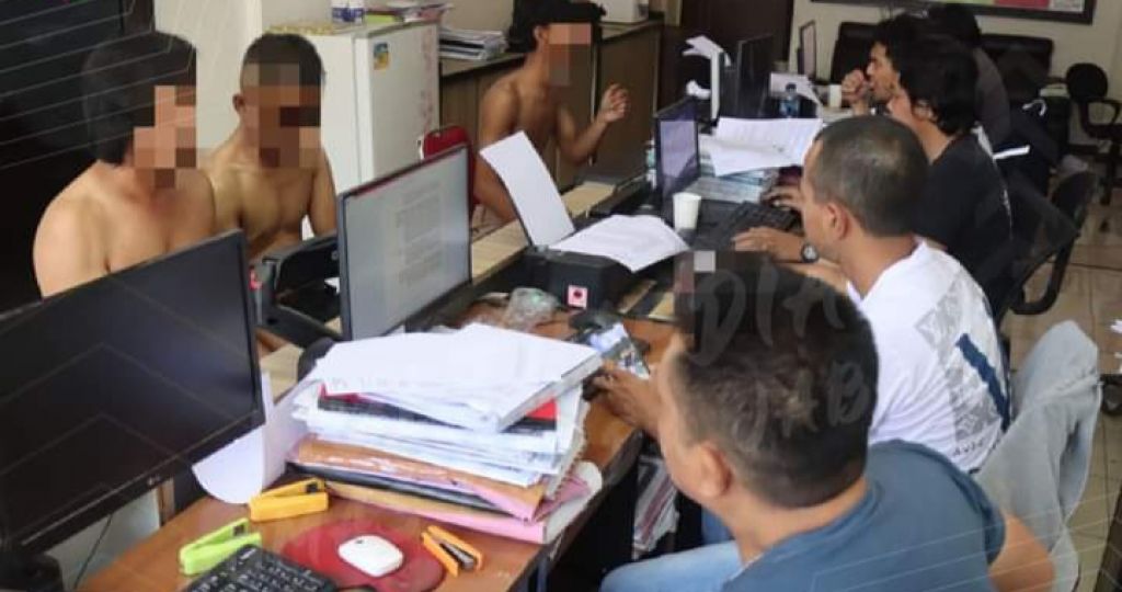 Anggota Geng Motor XTC dimitai keterangan oleh penyidik