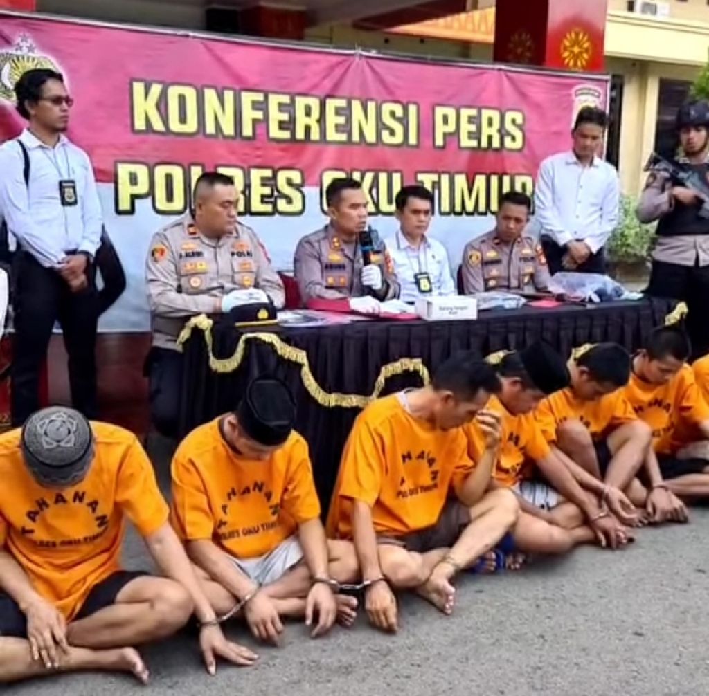 Rilis kasus di Polres OKU Timur