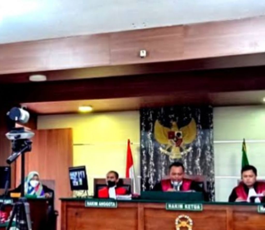 Sidang Bripka Sujoko di Pengadilan Negeri Tuban