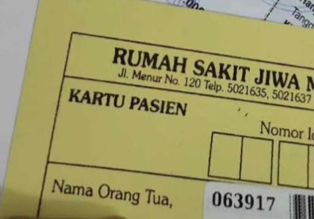 Surat "kuning" dari RSJ Menur Surabaya