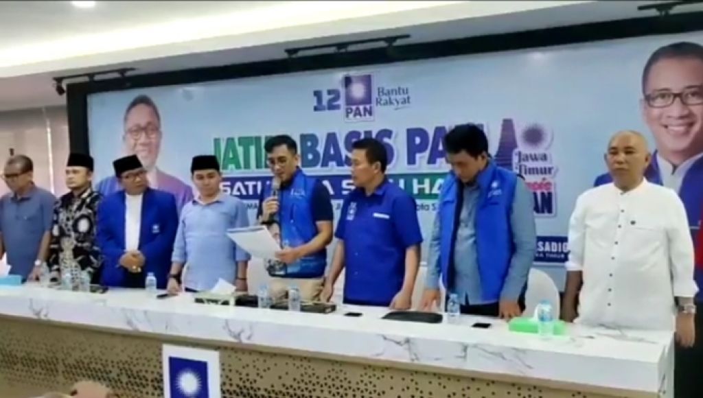 Video seorang kades hadir di acara PAN