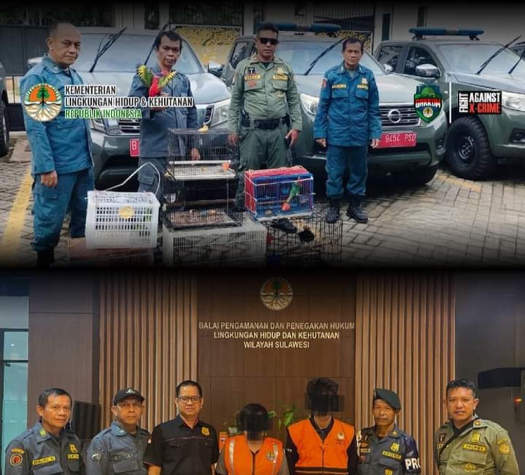 Dua pelaku perdagangan satwa liar dilindungi