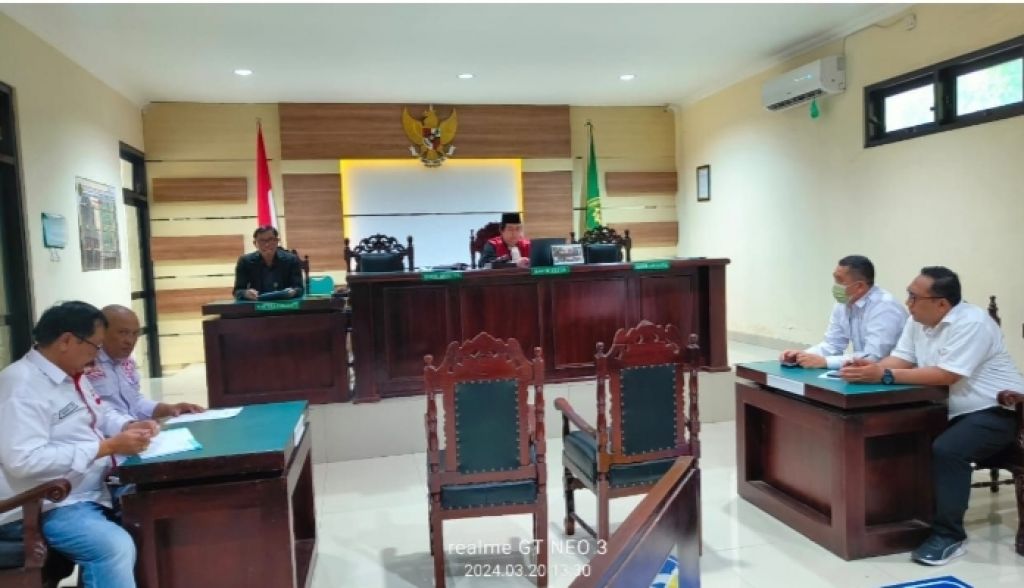Sidang gugatan praperadilan yang digelar di Pengadilan Negeri (PN) Bangil