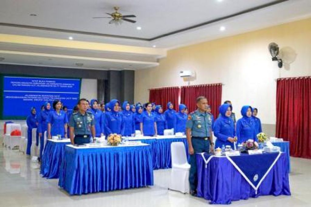 Pembekalan Pangkoarmada RI selaku Pembina Jalasenastri Armada RI kepada seluruh anggota Jalasenastri