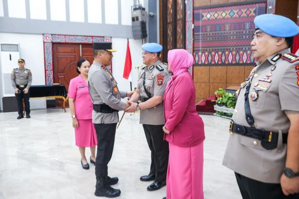 Sertijab Kabid Propram Polda Sumut