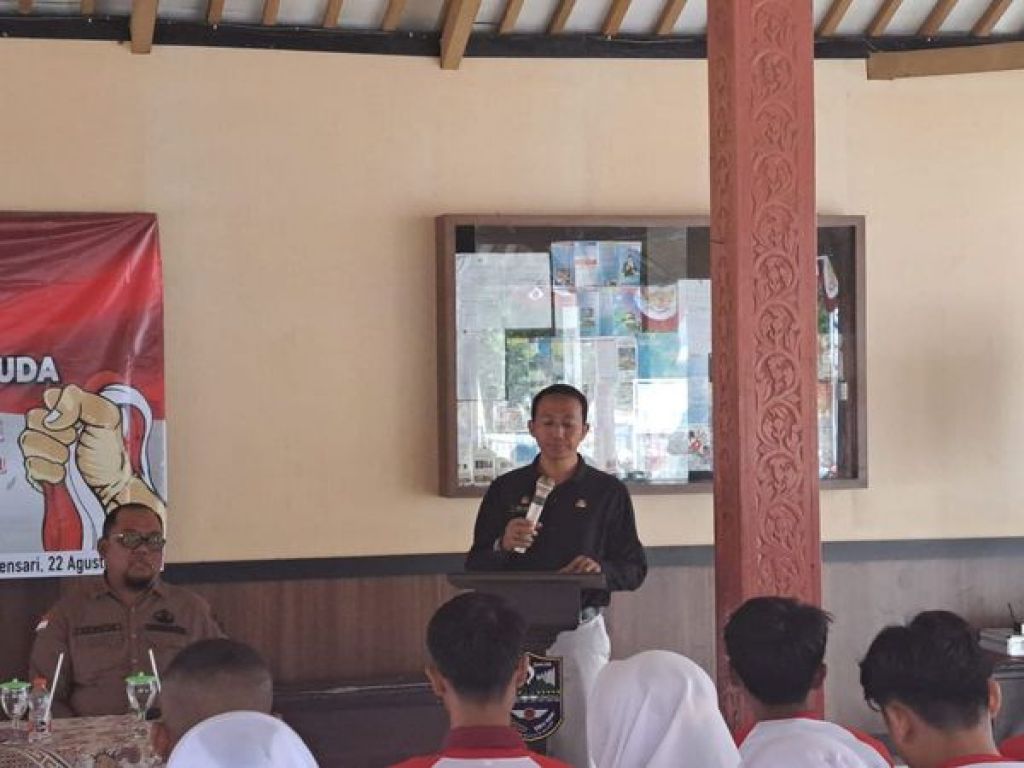 Kegiatan Bela Negara di Pendopo Kecamatan Langensari, Kota Banjar