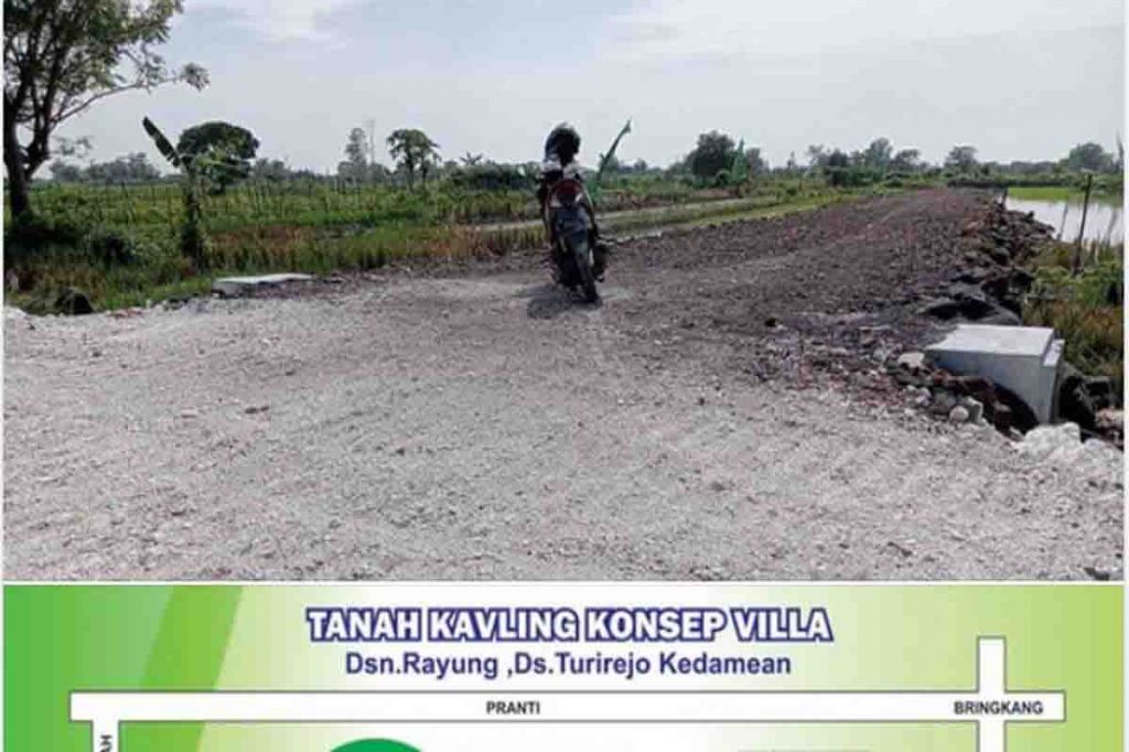 Lahan sawah diurug untuk jadi lahan kavling dan dijual
