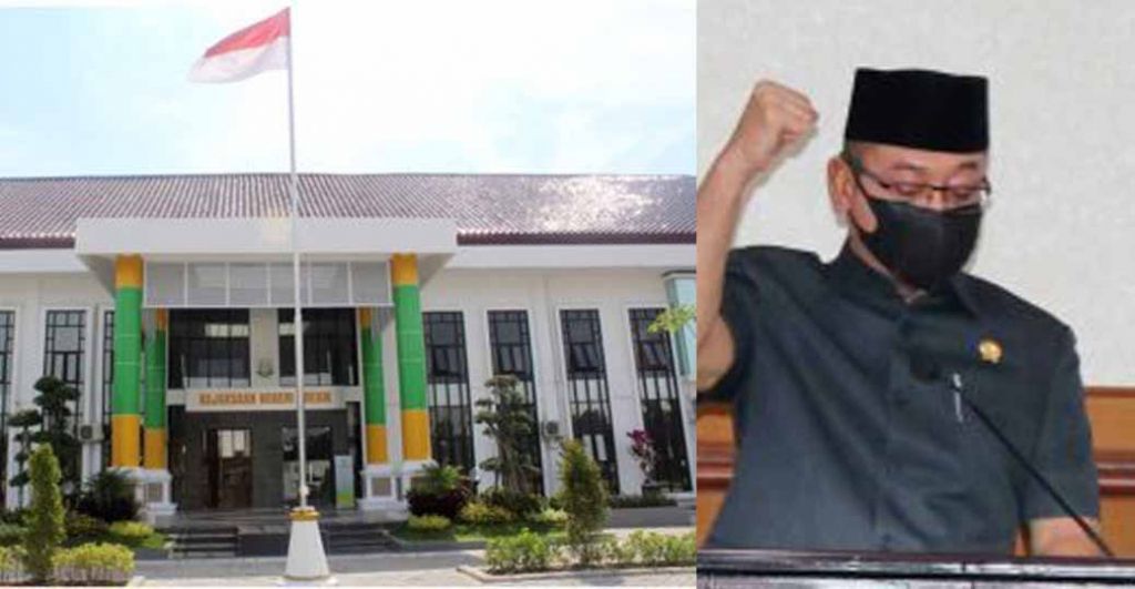 Gedung Kejari Gresik dan Ahmad Ubaidi