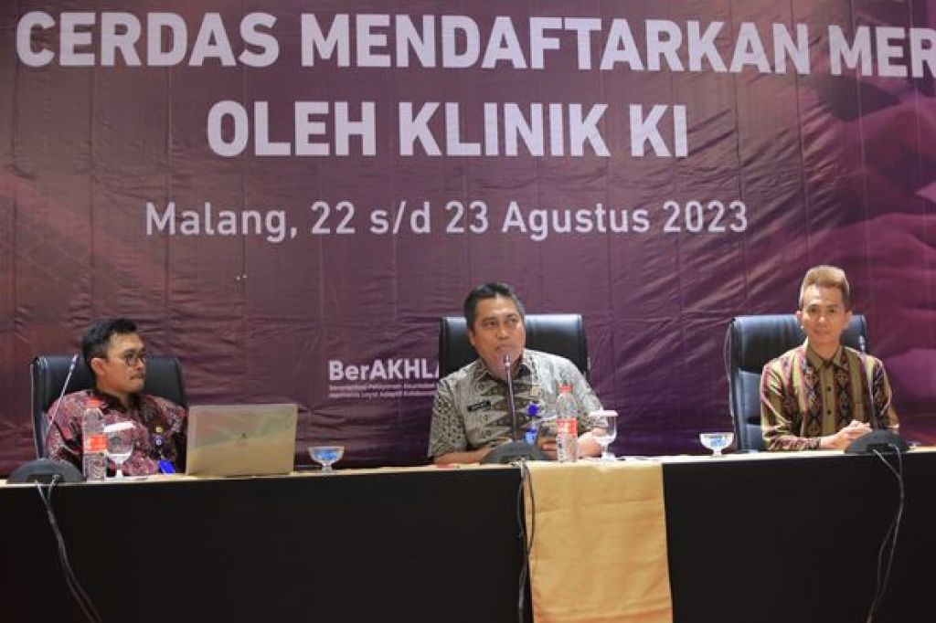 Kanwil Kemenkumham Jatim terus memperkuat peran Klinik Kekayaan Intelektual 