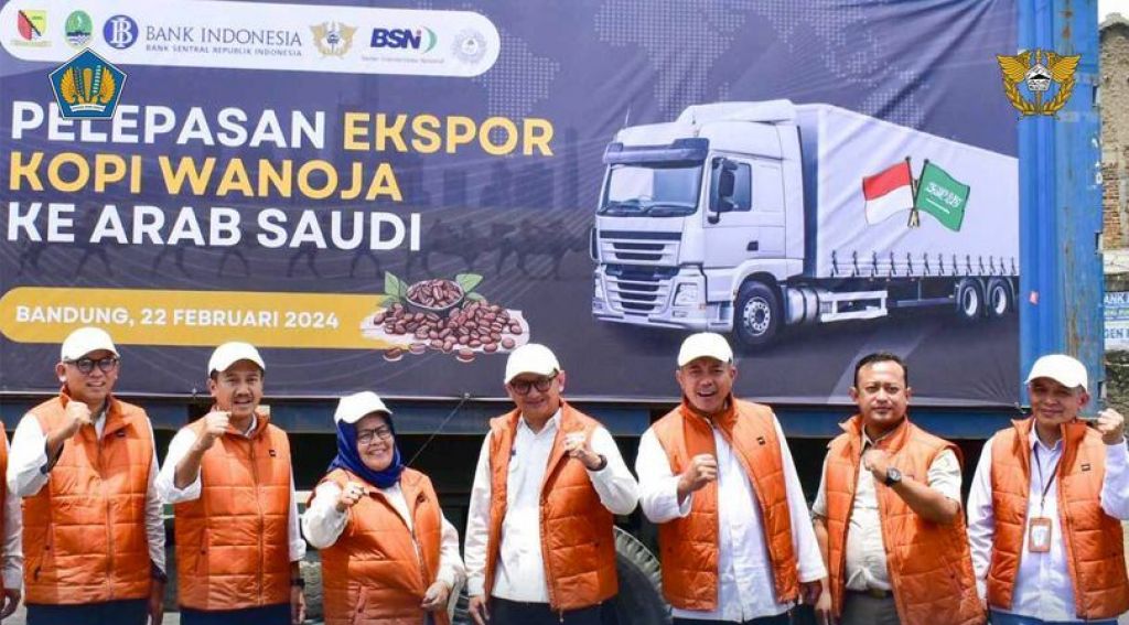 Ekspor perdana tujuh ton kopi berjenis arabika ke Arab Saudi