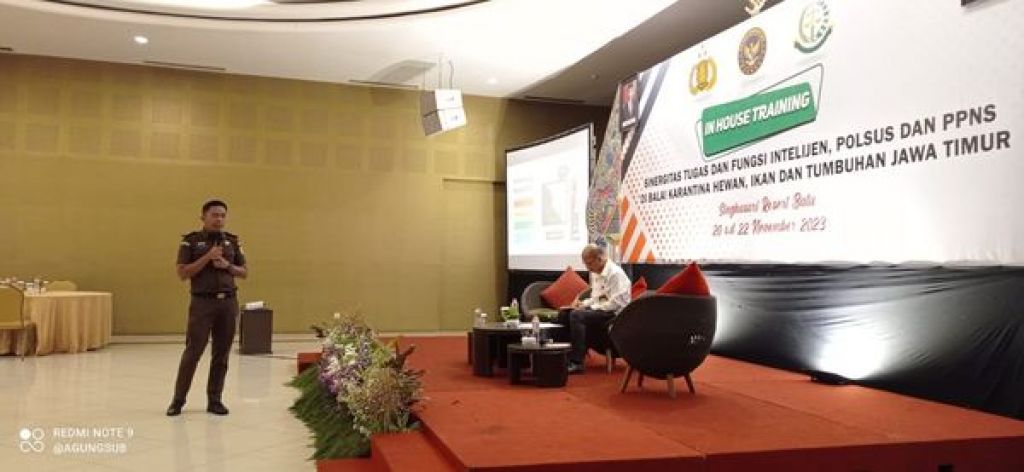 Pelatihan pencegahan pelanggaran Karantina