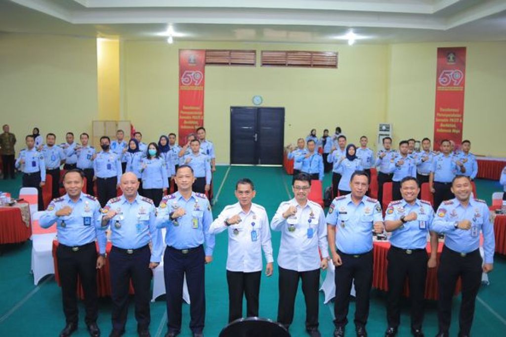Pengarahan dan penguatan di Lapas I Surabaya