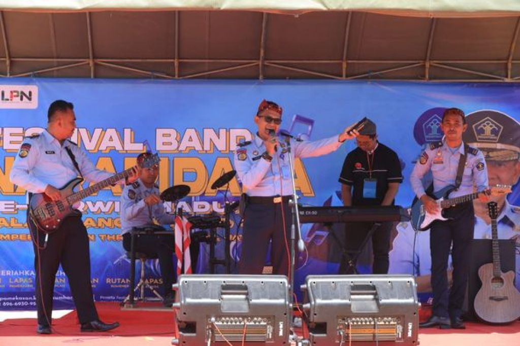 Festival band yang diinisiasi Lapas Narkotika Pamekasan