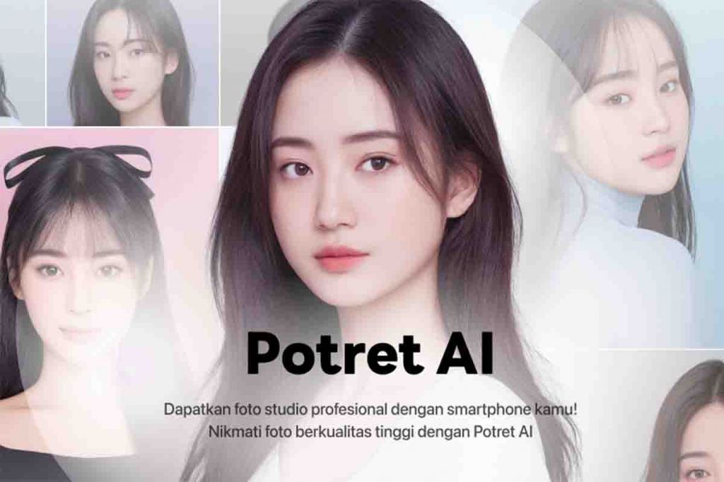 LINE merilis potret AI