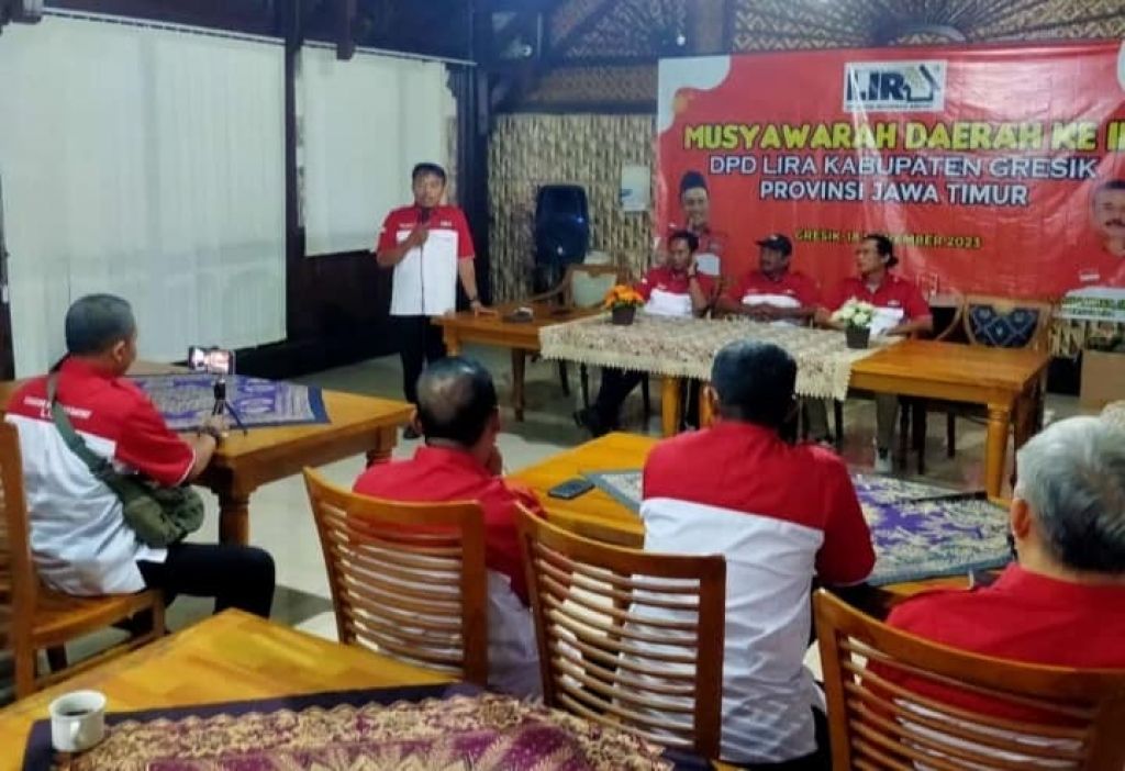 Musda DPD LIRA Gresik di Warung Aroma
