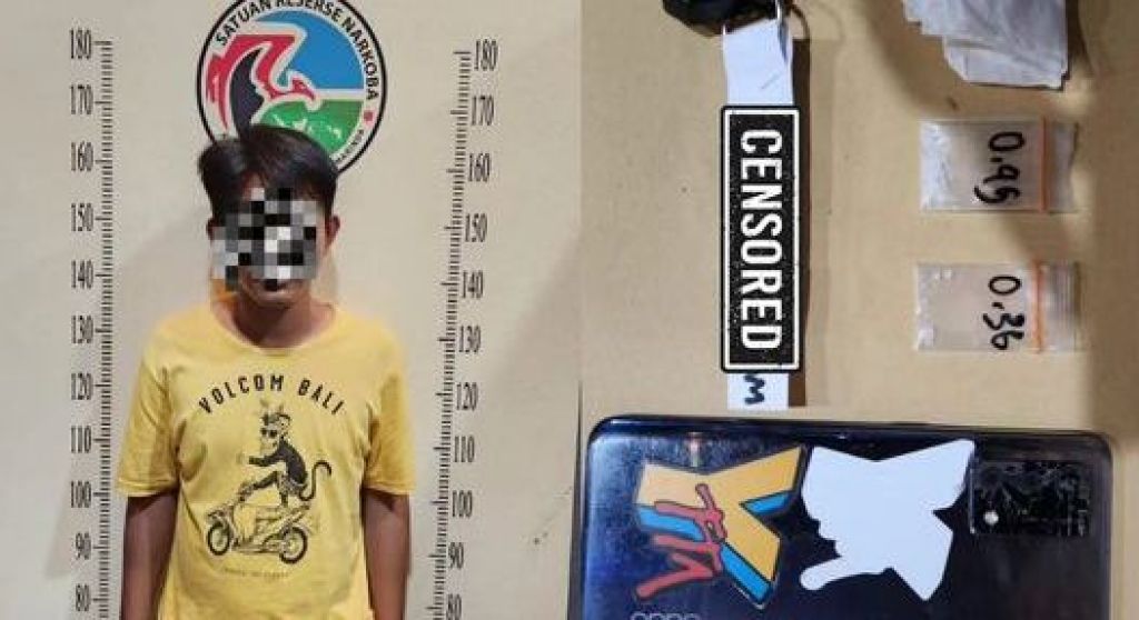 YS, pelaku penyalahgunaan narkoba