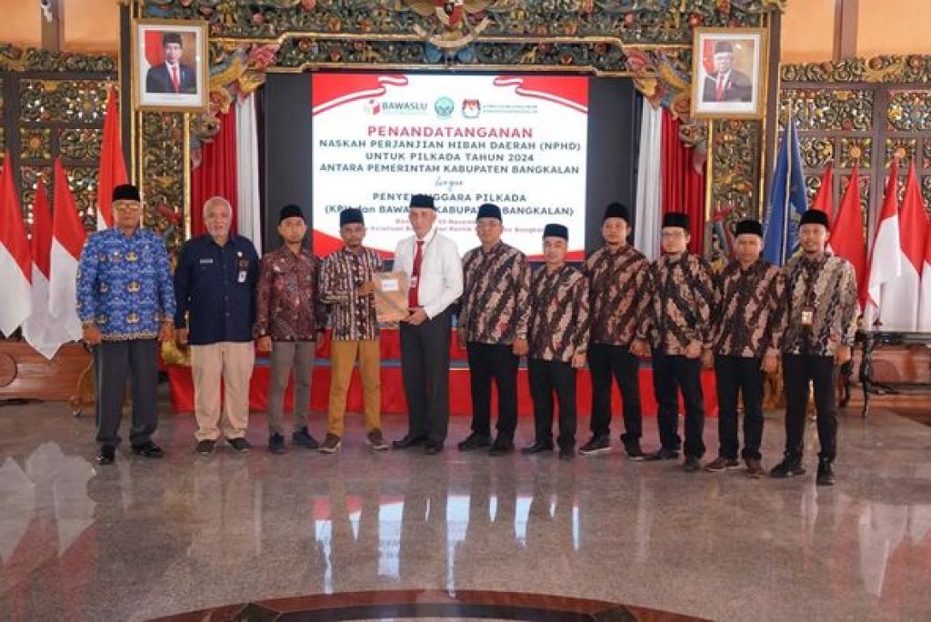 Penandatanganan Naskah Perjanjian Hibah Daerah