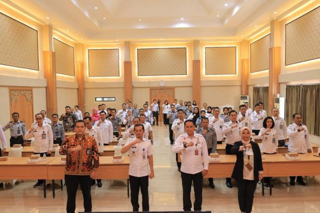 Sosialisasi Keputusan Dirjen Pemasyarakatan Tentang Sistem Kerja Jabatan Fungsional Pembina Keamanan Pemasyarakatan