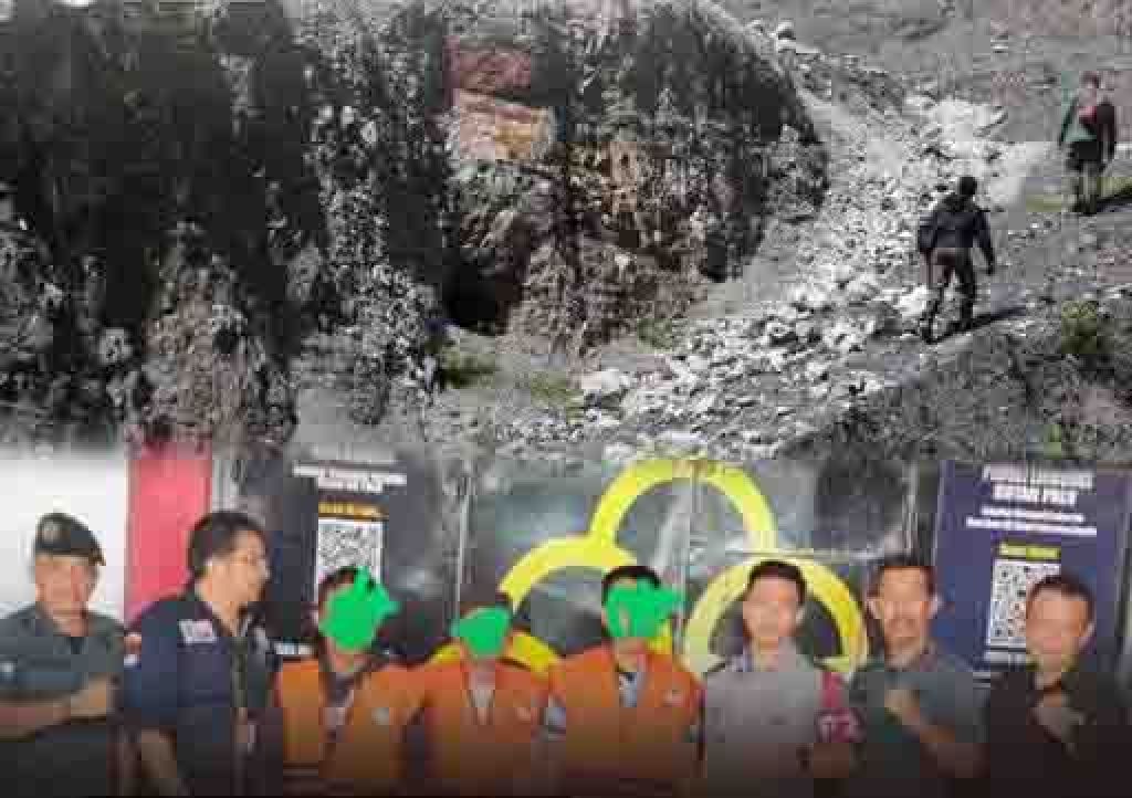 3 orang pelaku Penambangan Emas Tanpa Izin ditangkap