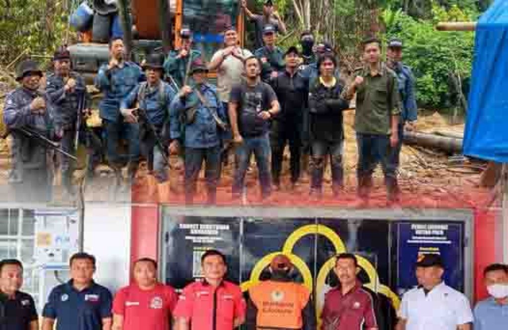 Pelaku  Emas Tanpa Izin di Kabupaten Tolitoli