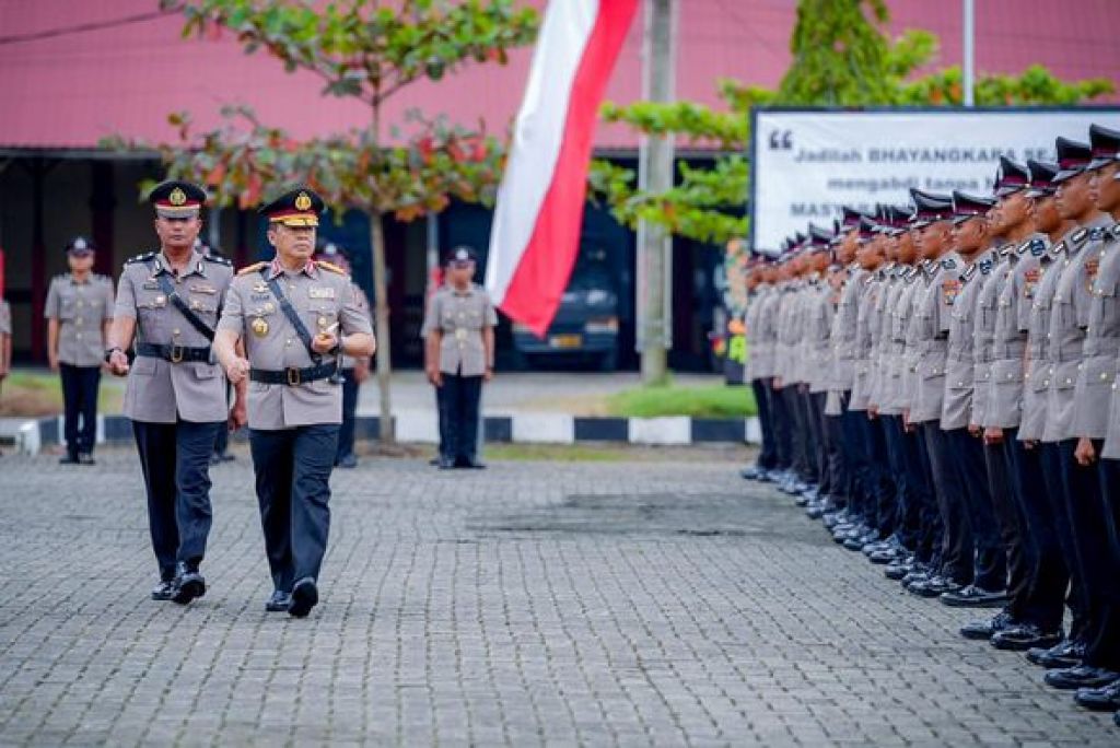 Upacara penutupan pendidikan pembentukan Bintara dan Tamtama Polri gelombang II tahun anggaran 2023