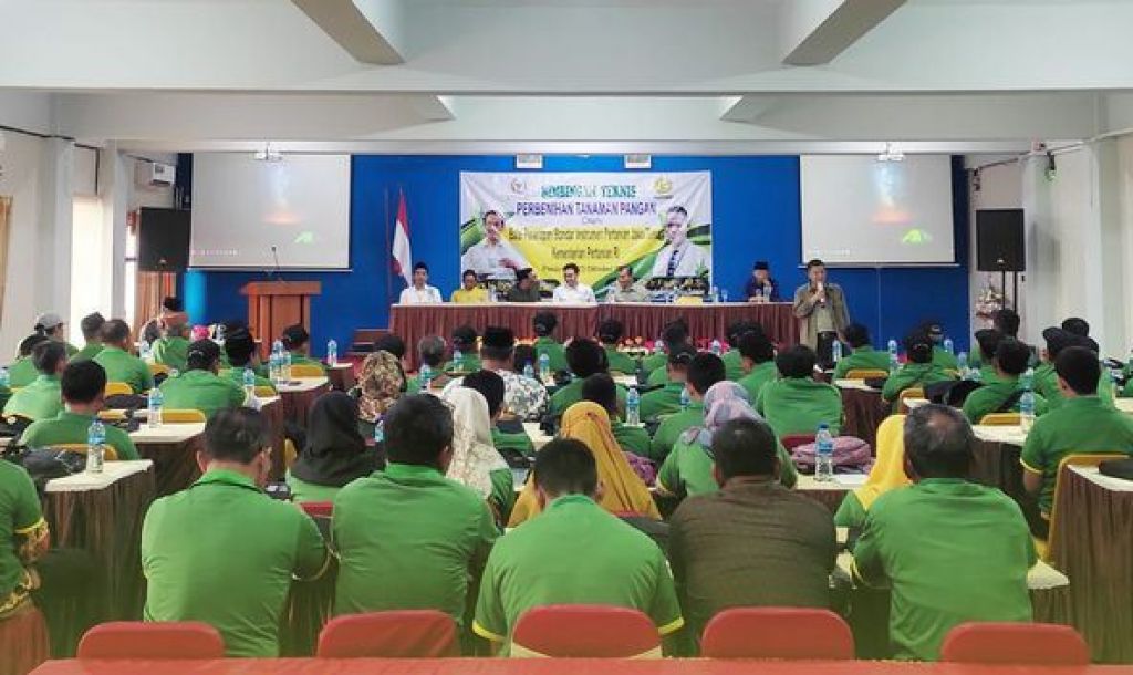 Bimbingan Teknis Perbenihan Tanaman Pangan di Kabupaten Ponorogo.