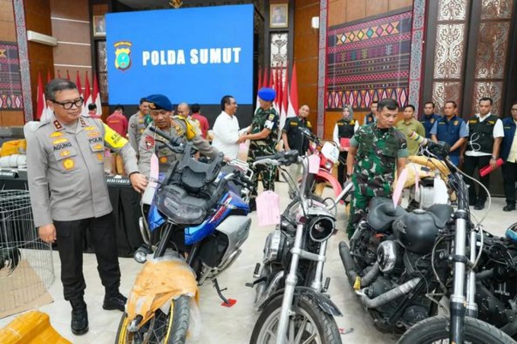 Moge dan barang bukti tindak kejahatan