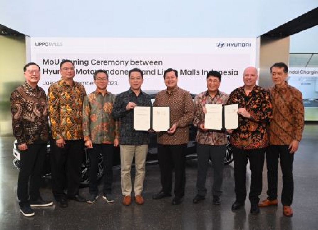 Perjanjian Kerja sama Hyundai dengan Lippo Malls Indonesia