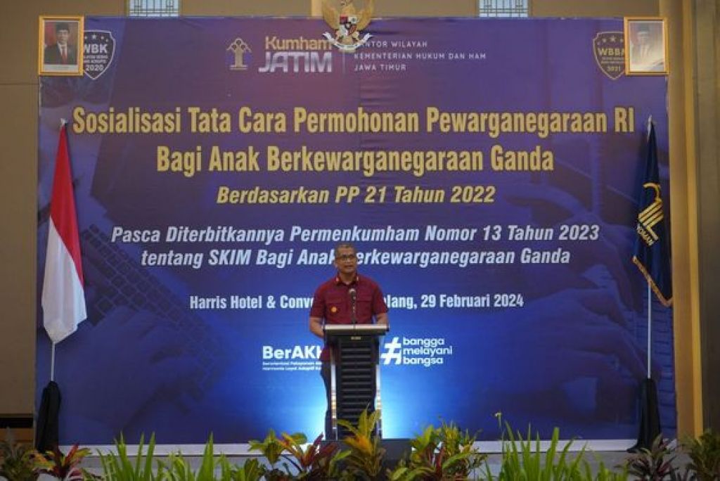 Sosialisasi Tata Cara Permohonan Pewarganegaraan Republik Indonesia bagi ABG 