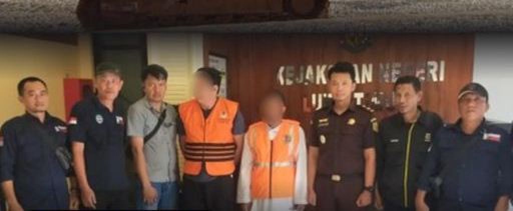 Pelimpahan tersangka AB (50 tahun) dan SY (52 tahun) di Cagar Alam (CA) Faruhumpenai, Desa Parumpenai