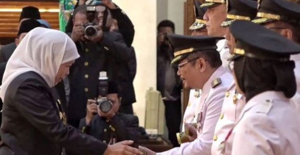 Pelantikan Andriyanto sebagai Pj Bupati Pasuruan