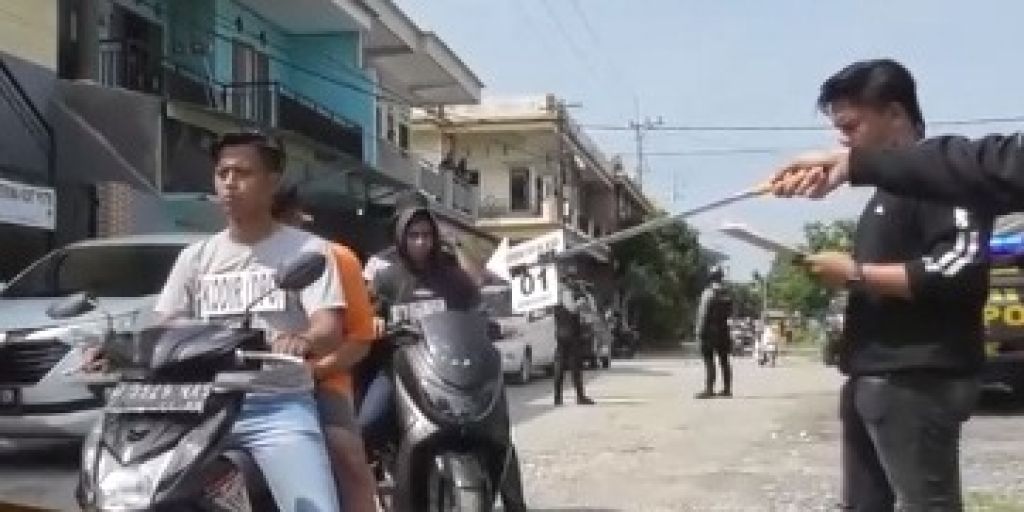 Rekonstruksi /reka ulang perkara pencurian kendaraan sepeda motor