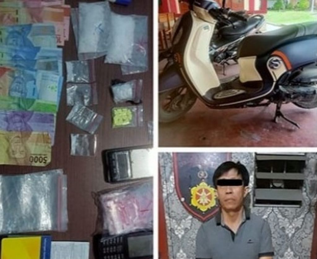 MM Alias AC dan barang bukti